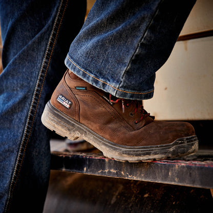 Turbo 6" USA Assembled Waterproof Carbon Toe Work Boot - Ariat Essential