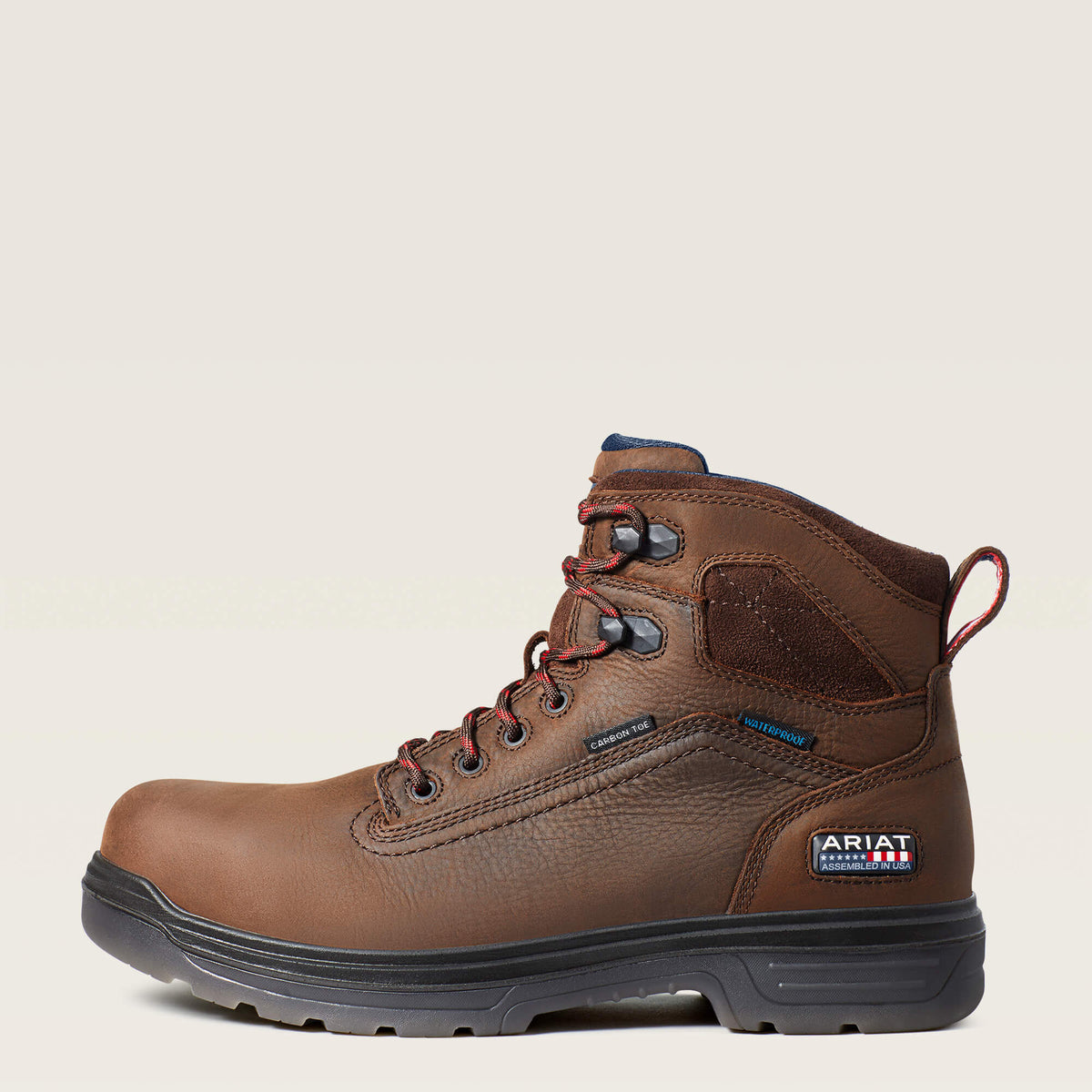 Turbo 6" USA Assembled Waterproof Carbon Toe Work Boot - Ariat Essential