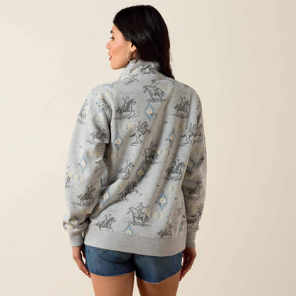 Sapphire 1/2 Zip Sweatshirt - Ariat Smart Buy