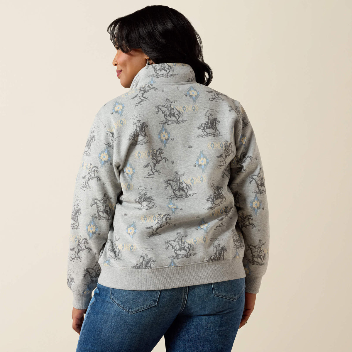 Sapphire 1/2 Zip Sweatshirt - Ariat Smart Buy