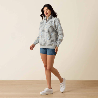 Sapphire 1/2 Zip Sweatshirt - Ariat Smart Buy