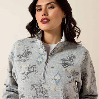 Sapphire 1/2 Zip Sweatshirt - Ariat Smart Buy
