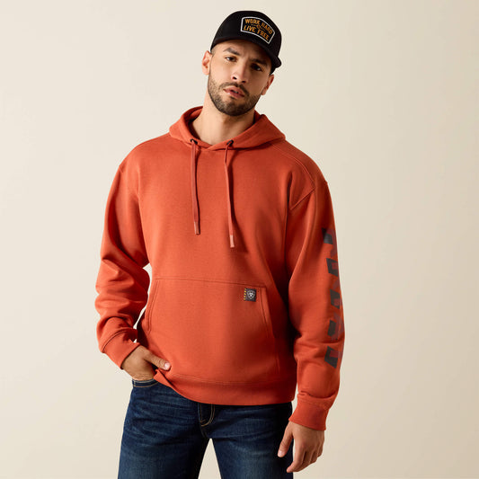 Rebar Lightweight Logo Hoodie - Ariat Special Offer