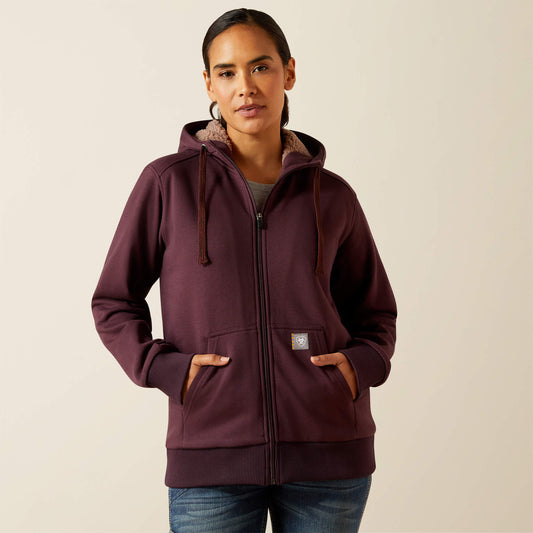 Rebar All-Weather Sherpa Full Zip Hoodie - Ariat Deals