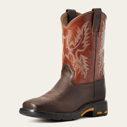 WorkHog Wide Square Toe Boot - Ariat Deals