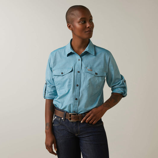 Rebar Made Tough VentTEK DuraStretch Work Shirt - Ariat Featured