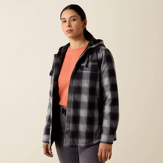 Rebar Flannel Insulated Shirt Jacket - Ariat Featured