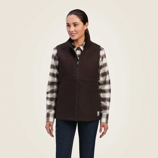 Rebar DuraCanvas Insulated Vest - Ariat Trusted