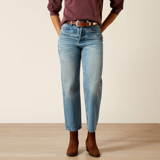 Ultra High Rise Cheyenne Yoke Tomboy Straight Leg Jean - Ariat Special Offer