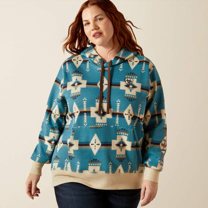 Ariat Logo 2.0 Printed Hoodie - Ariat Classic