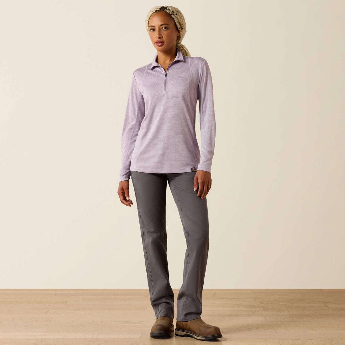 Rebar Evolution 1/2 Zip Top - Ariat Latest