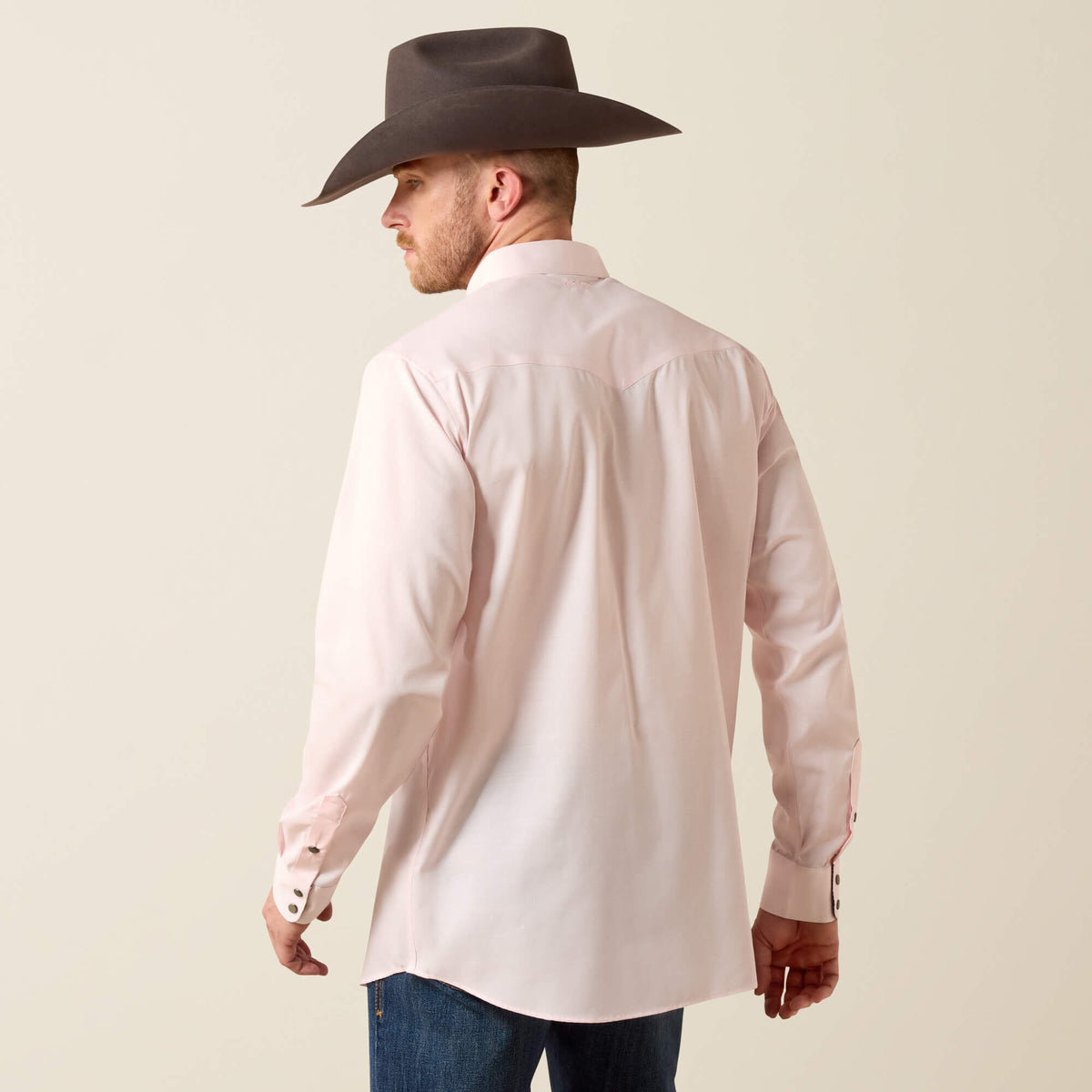 Wrinkle Free Refined Slub Fitted Shirt - Ariat Value