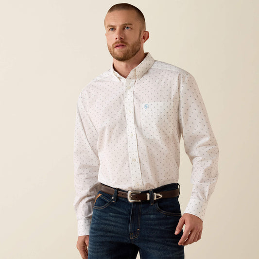 Wrinkle Free Cal Classic Fit Shirt - Ariat Top Pick