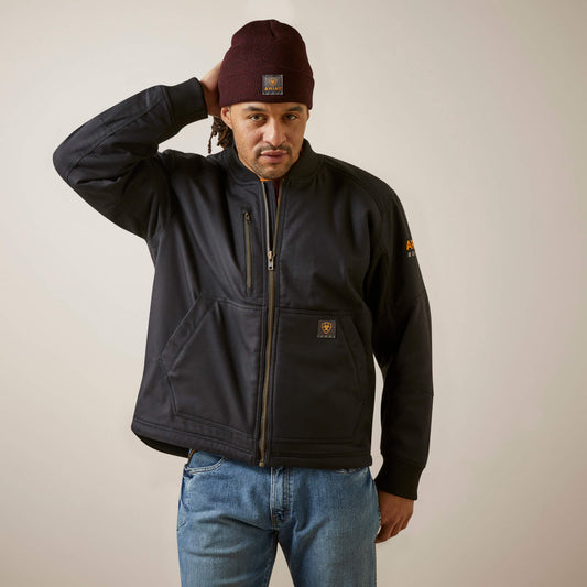 Rebar Stretch Canvas Bomber Jacket - Ariat Great Value