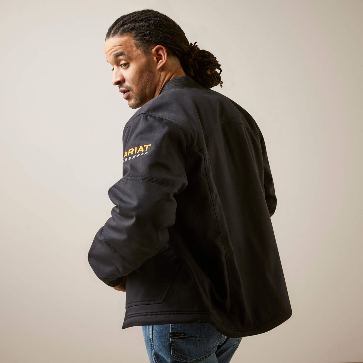 Rebar Stretch Canvas Bomber Jacket - Ariat Great Value