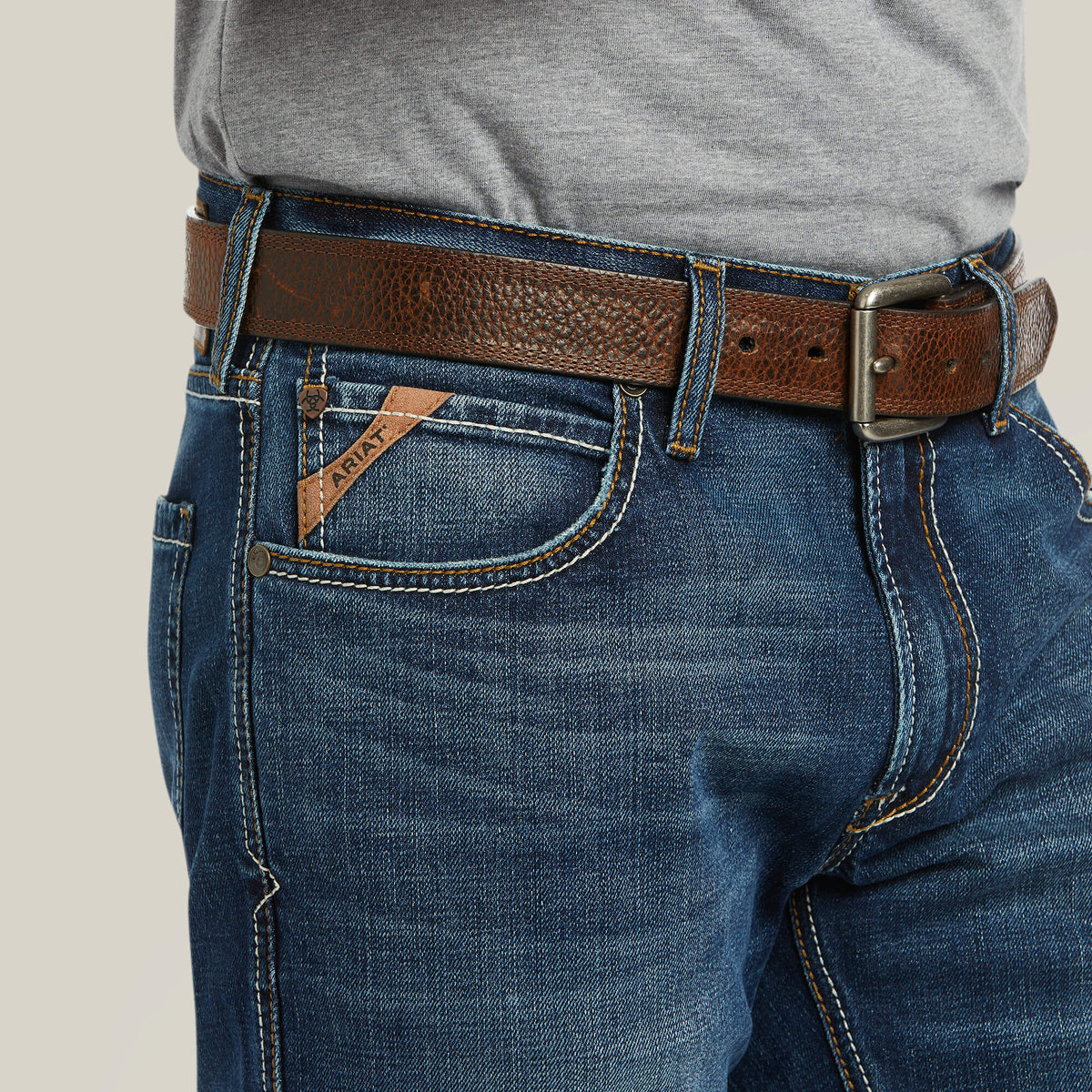 M5 Straight Stretch Madera Stackable Straight Leg Jean - Ariat Classic