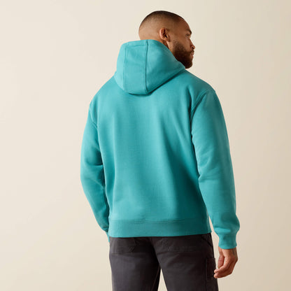 Rebar Lightweight Logo Hoodie - Ariat Value