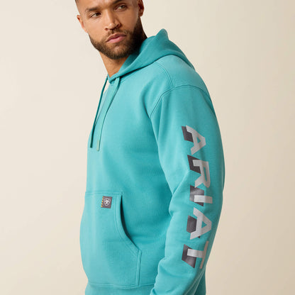 Rebar Lightweight Logo Hoodie - Ariat Value