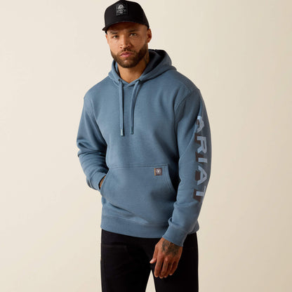 Rebar Lightweight Logo Hoodie - Ariat Essential
