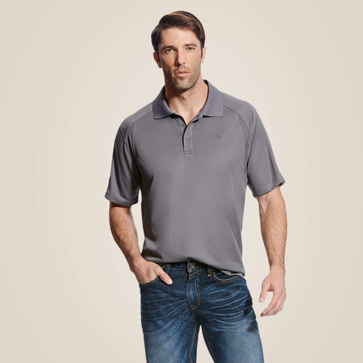 AC Classic Fit Polo - Ariat Discount