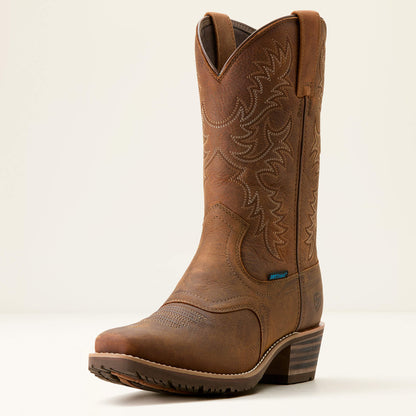 Hybrid Roughstock Square Toe Waterproof Cowboy Boot - Ariat Exclusive