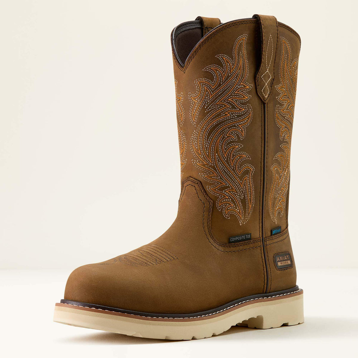 Activator Argo Waterproof Round Toe Composite Toe Work Boot - Ariat Smart Buy