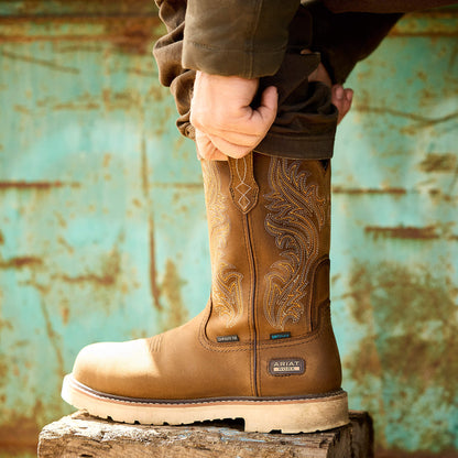 Activator Argo Waterproof Round Toe Composite Toe Work Boot - Ariat Smart Buy