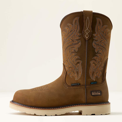 Activator Argo Waterproof Round Toe Composite Toe Work Boot - Ariat Smart Buy