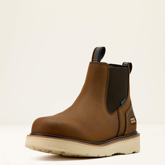 Rebar Wedge Chelsea Waterproof Work Boot - Ariat Hot Sale