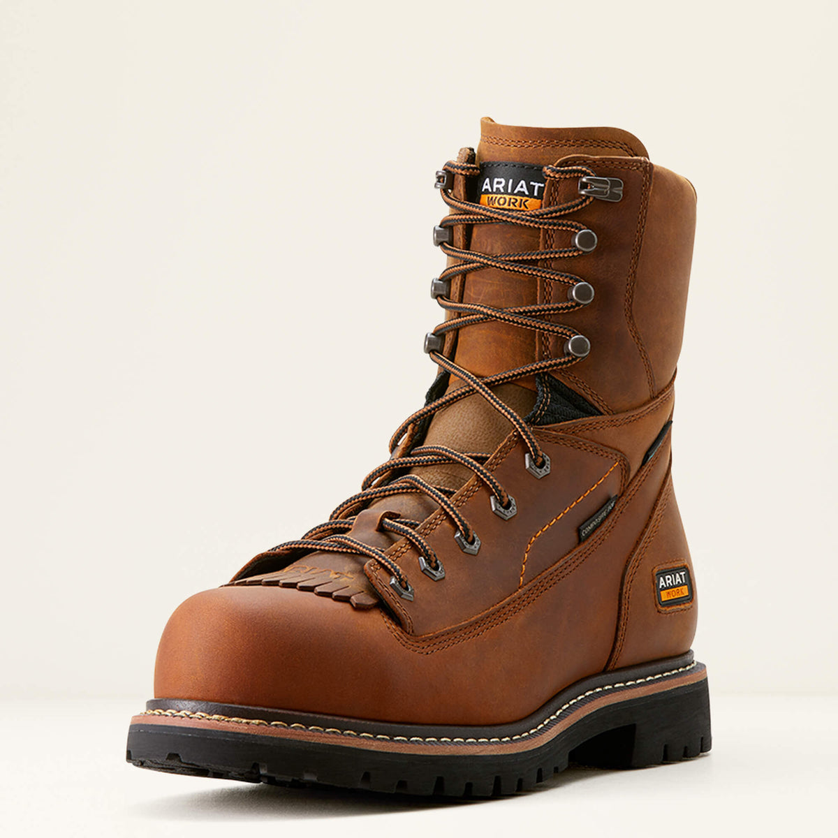 Longview Shock Shield 8" Waterproof Composite Toe Work Boot - Ariat Best Seller