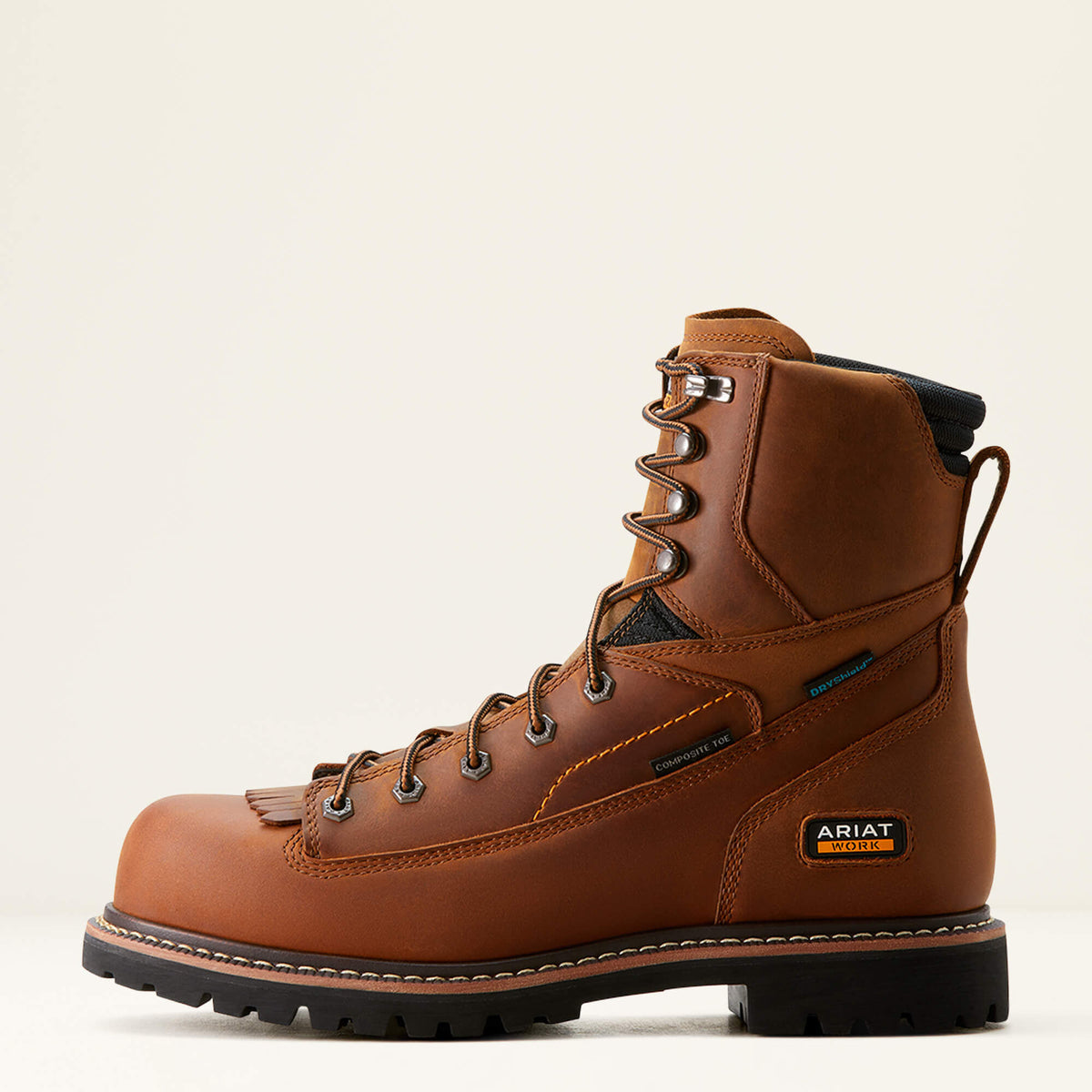 Longview Shock Shield 8" Waterproof Composite Toe Work Boot - Ariat Best Seller