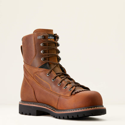 Longview Shock Shield 8" Waterproof Composite Toe Work Boot - Ariat Best Seller
