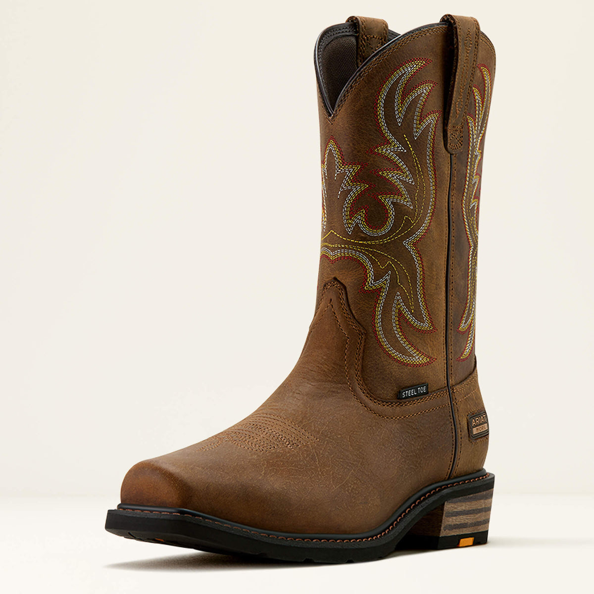 Ironside Square Toe Steel Toe Work Boot - Ariat Discount