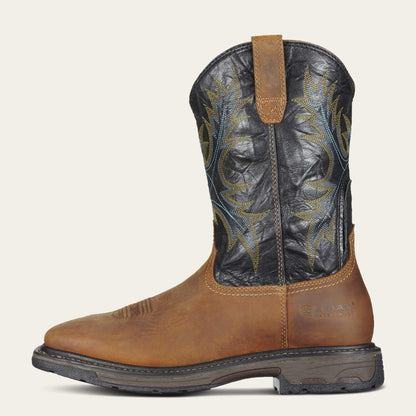 WorkHog Wide Square Toe Waterproof Steel Toe Work Boot - Ariat Quality
