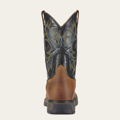 WorkHog Wide Square Toe Waterproof Steel Toe Work Boot - Ariat Quality