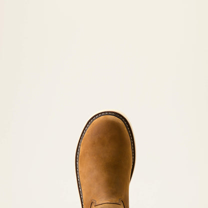 Rebar Wedge Pull-On Waterproof Work Boot - Ariat Top Pick