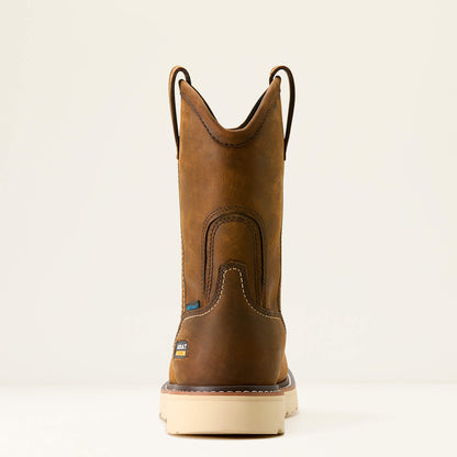 Rebar Wedge Pull-On Waterproof Work Boot - Ariat Top Pick