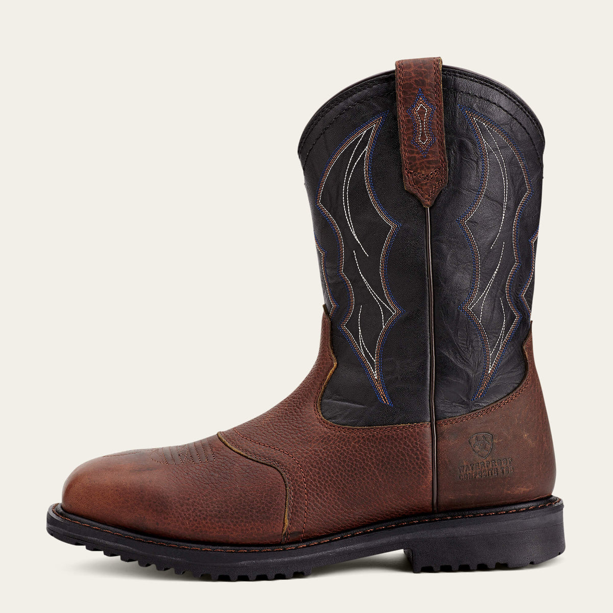RigTek Wide Square Toe Waterproof Composite Toe Work Boot - Ariat Top Pick