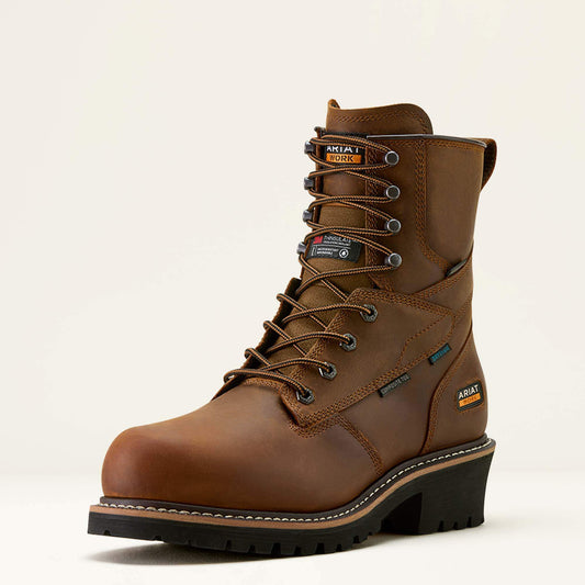 Logger Shock Shield Waterproof Insulated Composite Toe Work Boot - Ariat Trusted