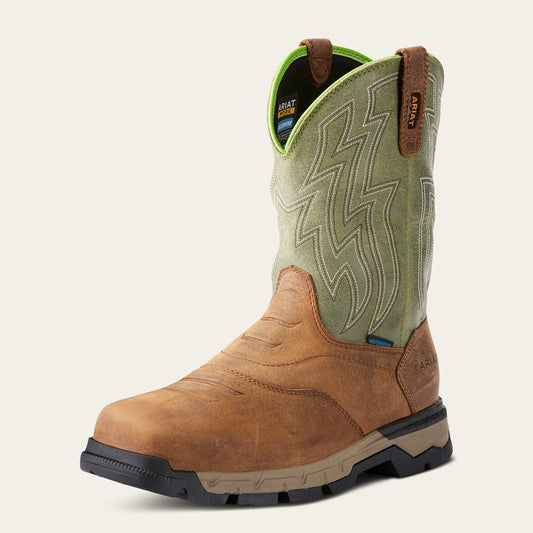 Rebar Flex Western Waterproof Composite Toe Work Boot - Ariat Discount