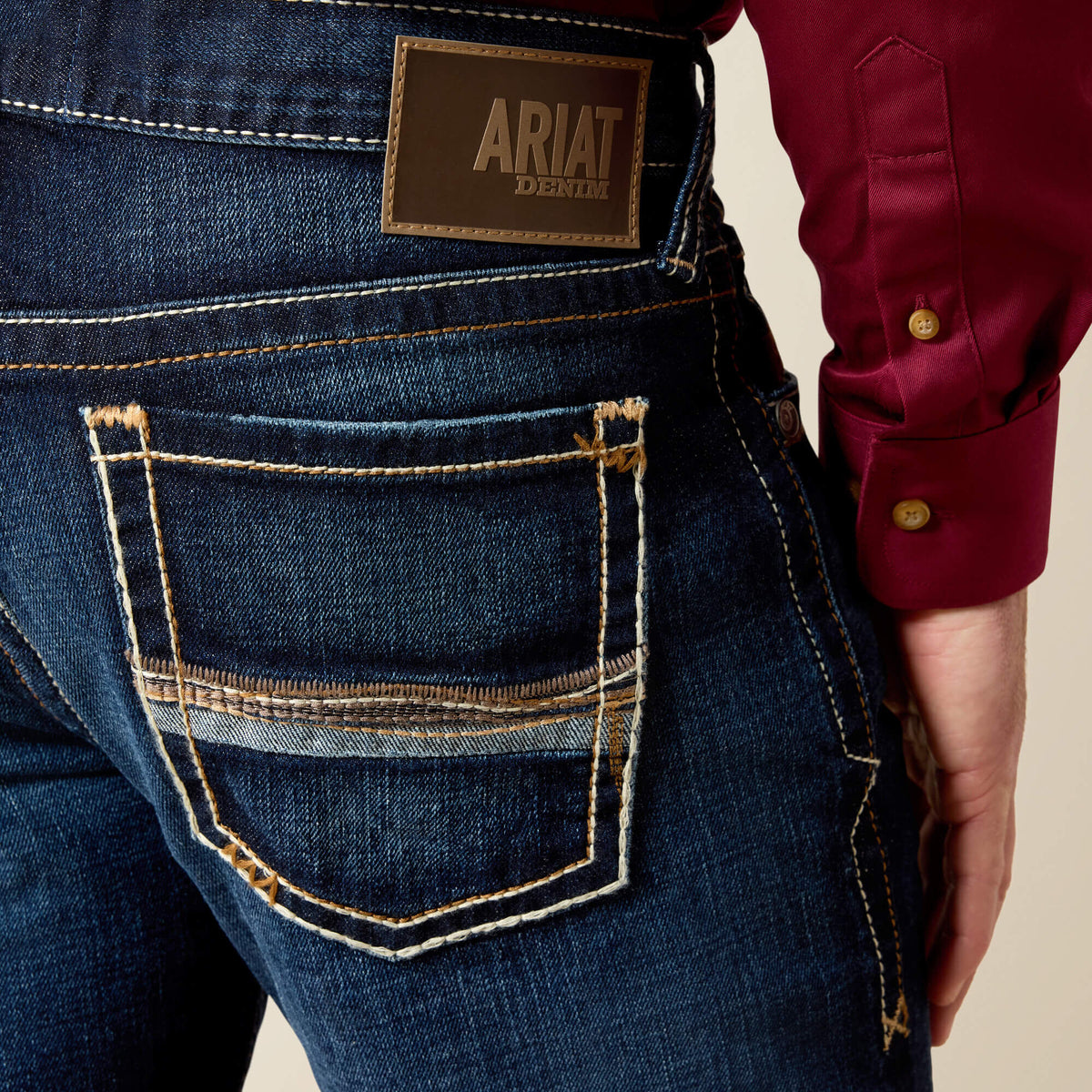 M7 Rocker Concord Stretch Stackable Straight Leg Jean - Ariat Quality