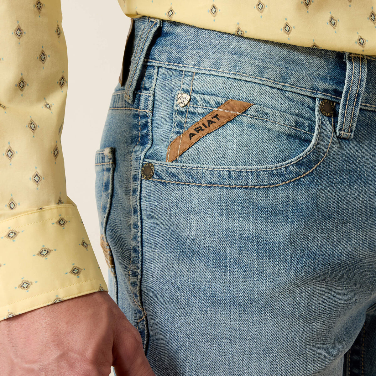 M4 Relaxed Gus Boot Cut Jeans - Ariat Special Offer