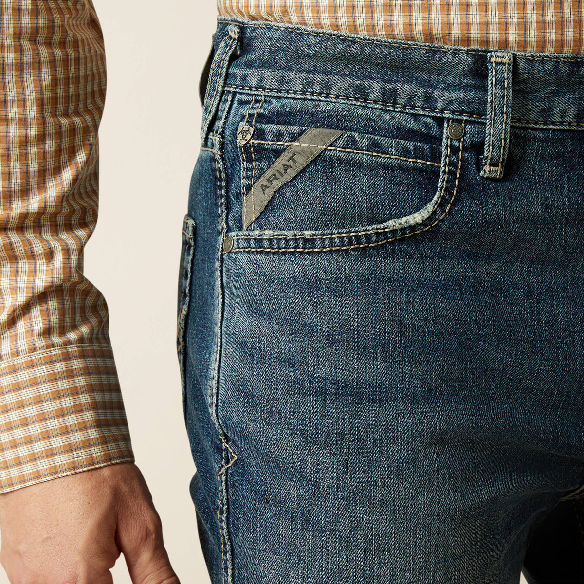 M7 Slim Sawyer Classic Rise Straight Leg Jeans - Ariat Popular