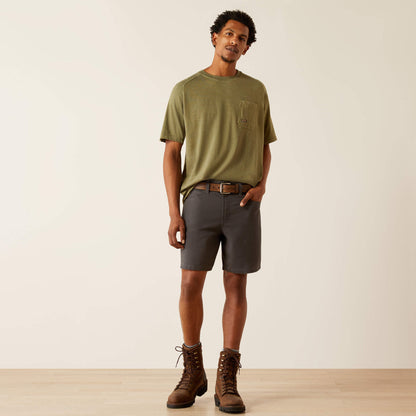 Rebar DuraStretch Made Tough 8" Short - Ariat Signature