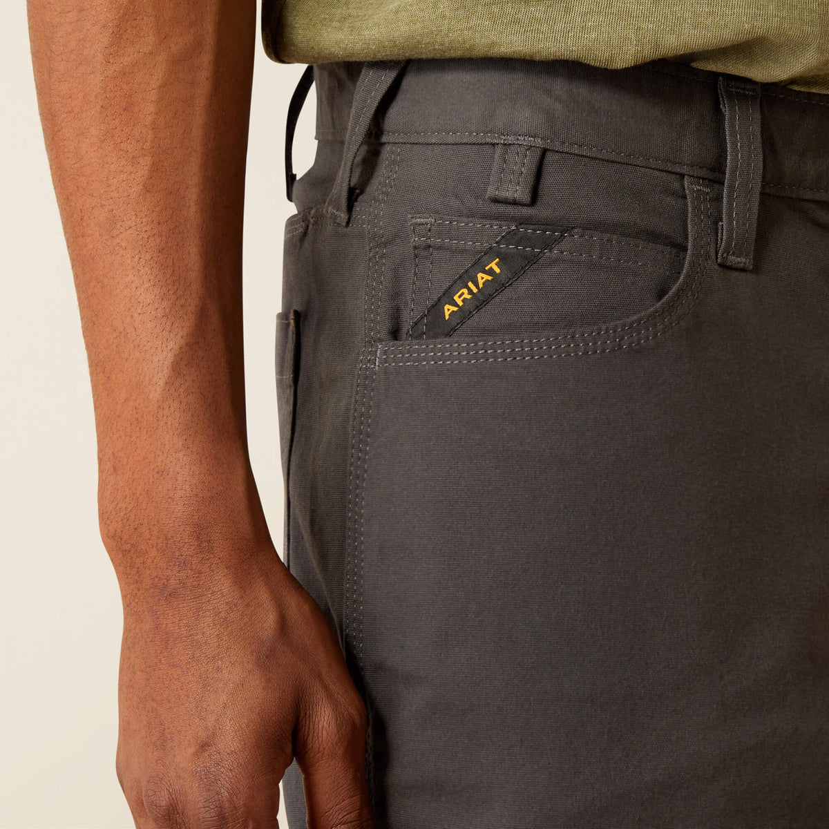 Rebar DuraStretch Made Tough 8" Short - Ariat Signature