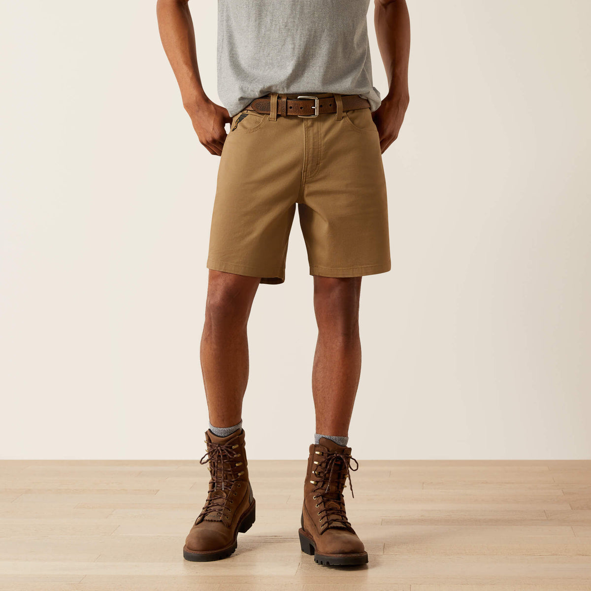 Rebar DuraStretch Made Tough 8" Short - Ariat New