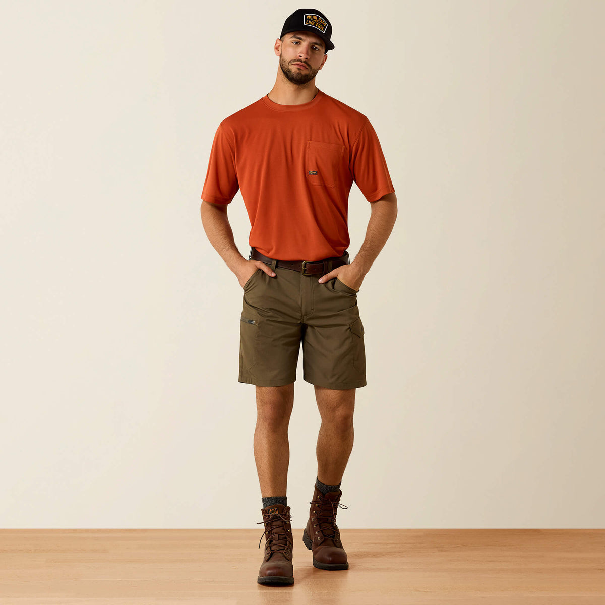 Rebar WorkFlow Ultralight 9" DuraStretch Shorts - Ariat Smart Buy