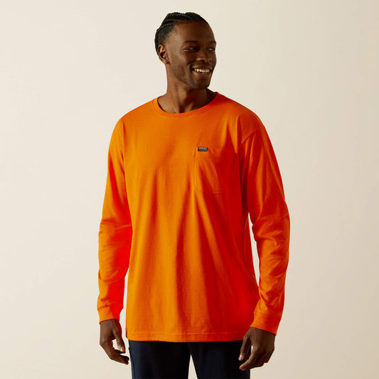 Rebar Cotton Strong Standard Pocket T-Shirt - Ariat Trending
