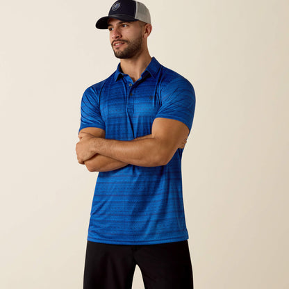 All Over Print Fitted Polo - Ariat Premium