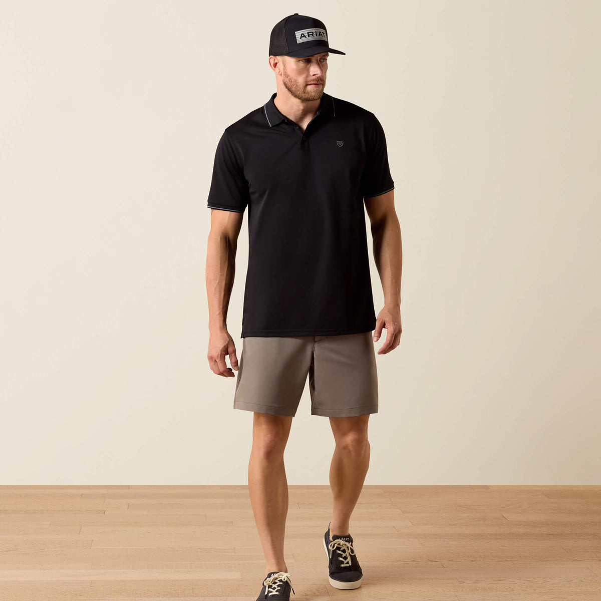 Logo Fitted Polo - Ariat Everyday